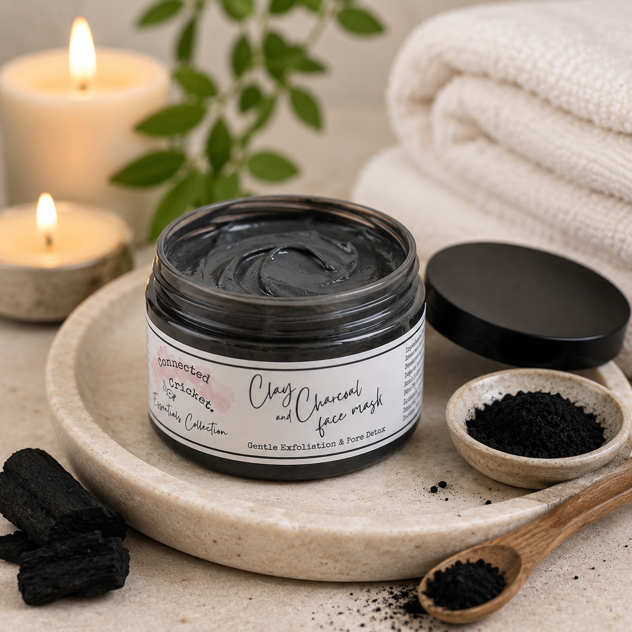 Clay & Charcoal Face Mask