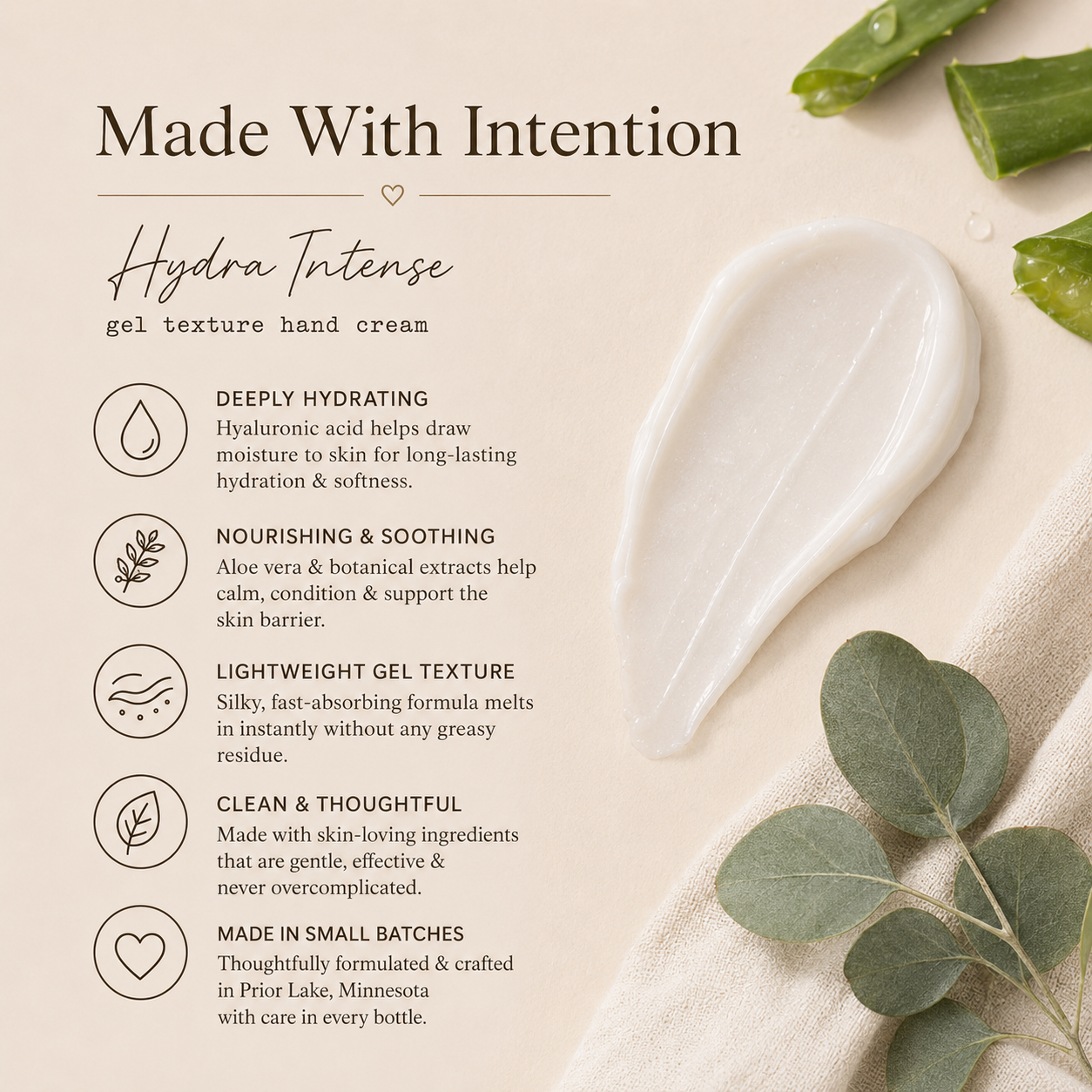 Hydra Intense Gel Texture Hand Cream