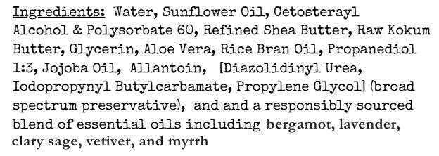 Fix Your Crown Aromatherapy Body Cream