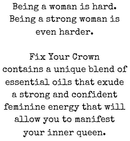 Fix Your Crown Aromatherapy Body Cream